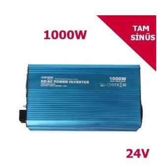 Güneş Enerji Sistemi İnverteri, Solar Enerji İnverteri 1000W-24V Tam Sinüs İnverter