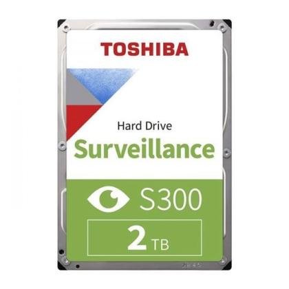 2tb Hardisk Hdd Sürücü, TOSHIBA HDWT720UZSVA S300 Serisi Güvenlik Hdd 2tb (128MB) - toshiba 6288399635856