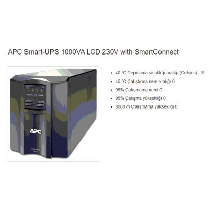 APC Smart-UPS 1000VA LCD 230V with SmartConnect